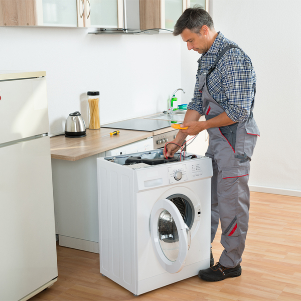 can you walk me through the steps of troubleshooting my washer issue in Chester NY
